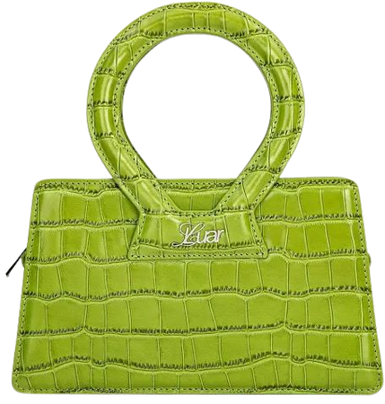 lime green and pink purse - Google Search
