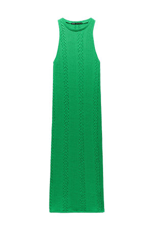 CABLE KNIT DRESS | ZARA United States