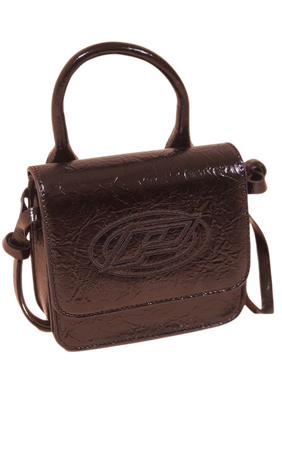 Black Crinkle Detailed Mini Bag | PrettyLittleThing USA