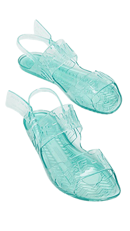 Off-White Zip Tie Jelly Sandals | SHOPBOP