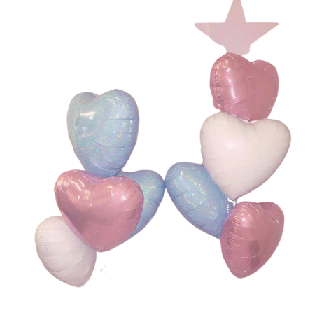 pastel balloons