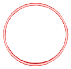 red neon circle - Búsqueda de Google