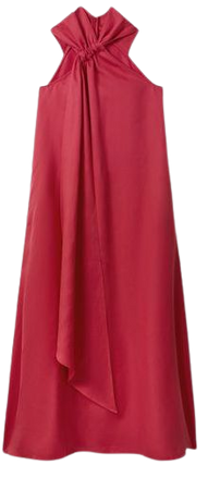 Reiss Odell Linen Blend Drape Maxi Dress | REISS USA