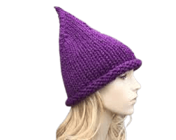 argyle purple gnome hat - Google Search