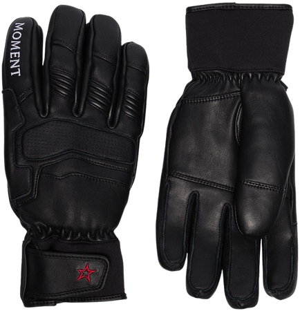 Perfect Moment Padded Leather Ski Gloves - Farfetch