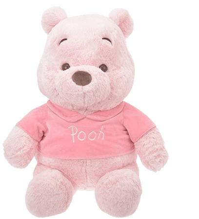 Amazon.com: Winnie The Pooh Plush Toy,Plush Bear, Soft Cotton, Pink Girl, 8 Inch,Packed in dust-Free and sterile Vacuum Bags…: Toys & Games