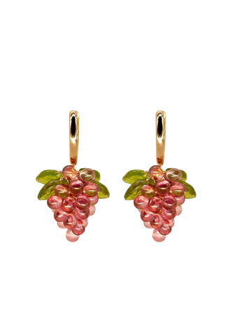 Raspberry Jelly | Earrings | Annele