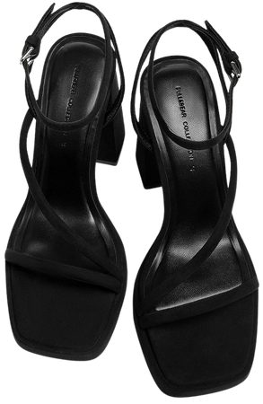 High-heel platform sandals block heels - pull&bear