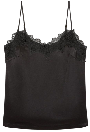 Satin Lace Woven Camisole | Karen Millen