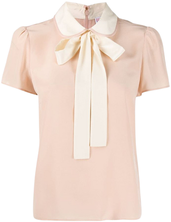 RED Valentino Peter Pan Collar Blouse - Farfetch