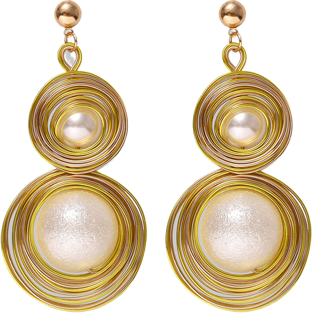 JESSICABUURMAN – LOKIA Pearls Boho Earrings - Pair