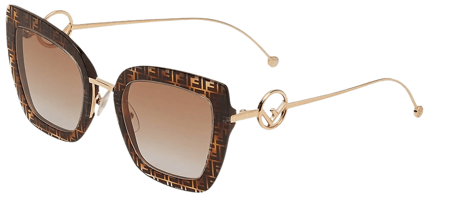 Shop Fendi F Is Fendi FOG428OUB cat eye-frame sunglasses with Express Delivery - FARFETCH
