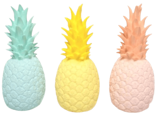 pastel pineapples