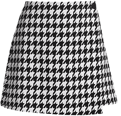 Shop Alice + Olivia Renna Houndstooth Miniskirt | Saks Fifth Avenue