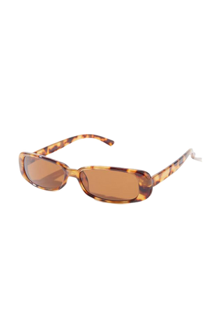 Courtney Slim Rectangle Sunglasses | Urban Outfitters