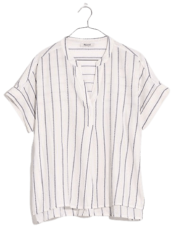 Lakeline Popover Shirt in Stripe