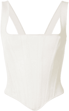 Dion Lee Pointelle Corset Top
