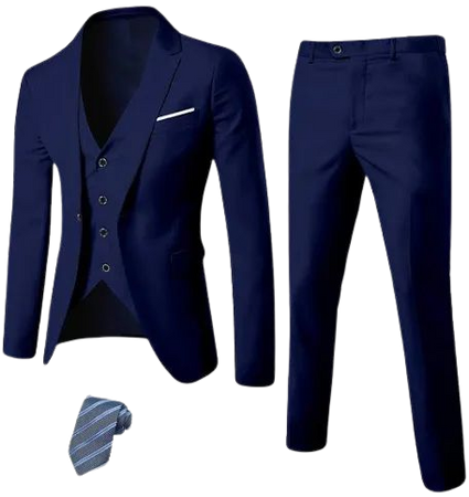 navy blue fitted suit men - Google Search