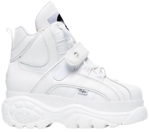 Buffalo White 1348 platform Sneaker Boots