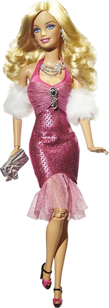 Amazon.com: Barbie Fashionistas Glam Doll : Toys & Games