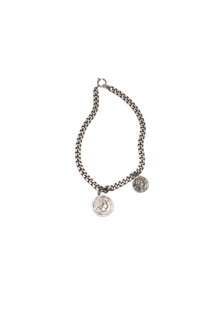 Acne Studios - Coin pendants necklace - Antique Silver