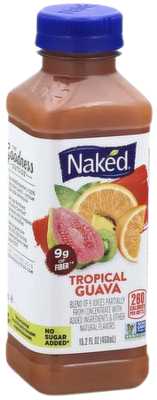 Naked Fruit Smoothie, Tropical Guava