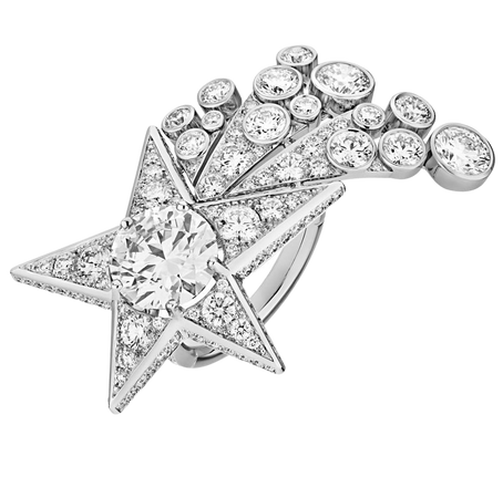 Chanel Comète Talisman Diamond Ring