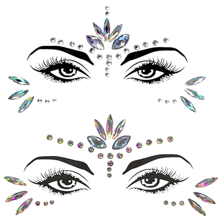 Amazon.com : Mermaid Face Gems Stick Jewels for Women Cosplay Mermaid Halloween Club Costume Rhinestones for Makeup Body Eyes Face Jewels Gems Stickers Rave Carnival Party Gift for Kids Costume Temporary Tattoos : Beauty & Personal Care