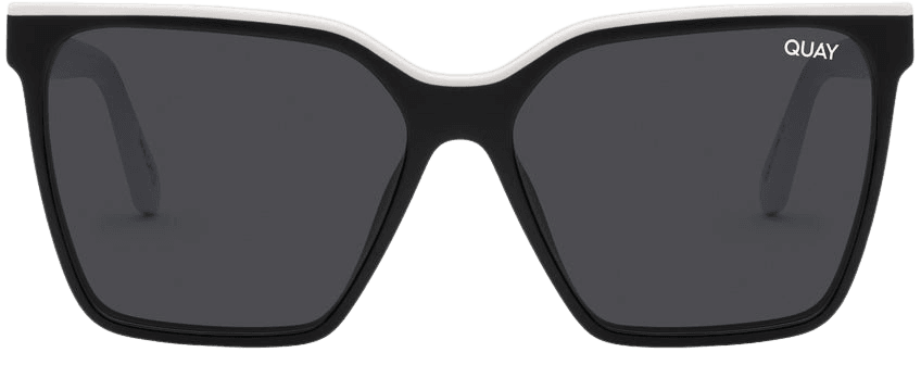 LEVEL UP Square Brow Bar Sunglasses | Quay Australia