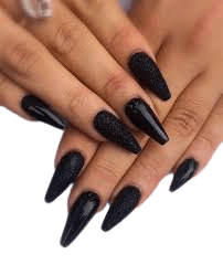 black nails - Google Search