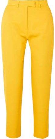Twill Tapered Pants - Yellow