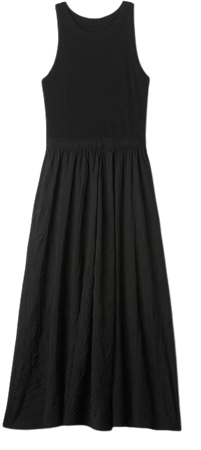 Textured Crinkle Midi Dress | Gap