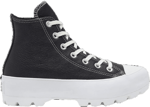 Wmns Chuck Taylor All Star Lugged High 'Black White' - Converse - 567164C | GOAT