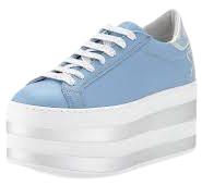 sky blue platform sneakers neiman - Google Search