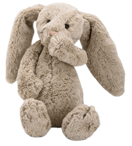 soft bunny stuffy