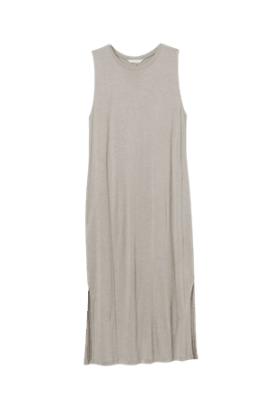 Sleeveless Jersey Dress - Taupe - Ladies | H&M US
