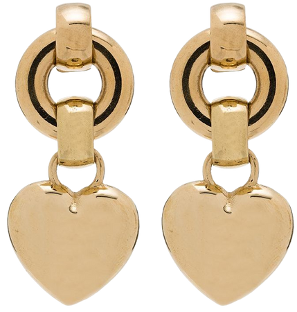 Laura Lombardi Amorina heart earrings - FARFETCH