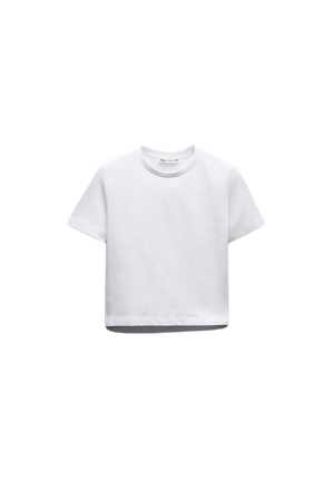 Zara white tshirt