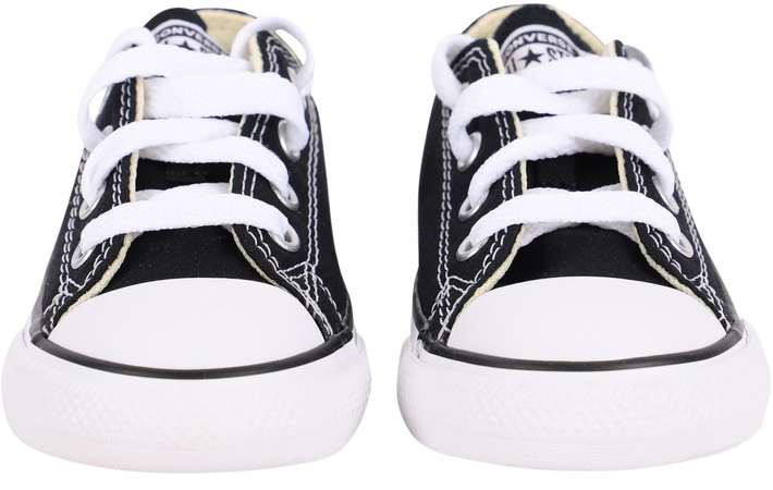 Converse Logo Denim Design Sneakers in Black and White - BAMBINIFASHION.COM