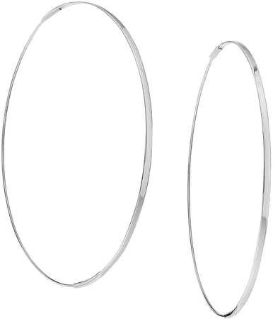 Lana Jewelry 'Large Flat Magic' Hoop Earrings | Nordstrom