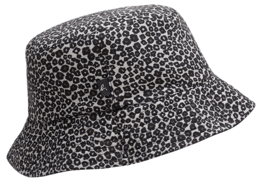 leopard print reversible bucket hat