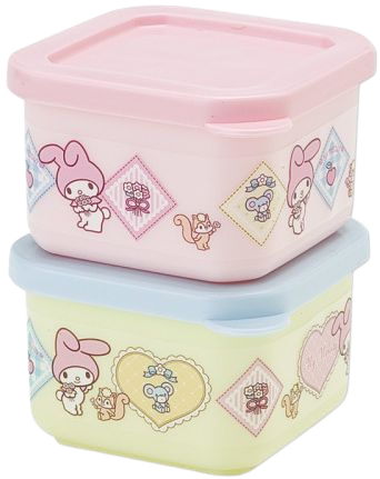 BUY JAPANESE - Cute pastel color My Melody lunch box ...