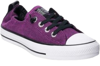 Dark purple converse