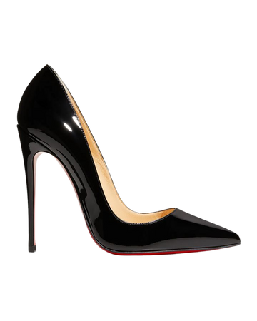 Christian Louboutin So Kate Patent Pointed-Toe Red Sole Pump | Neiman Marcus