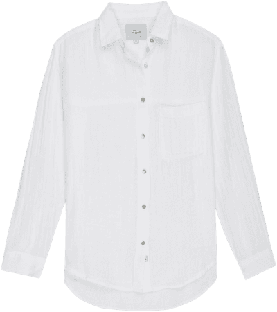 ELLIS Long Sleeve blouse - WHITE | Rails