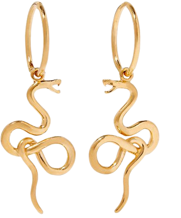 Meadowlark | Medusa gold-plated earrings | NET-A-PORTER.COM