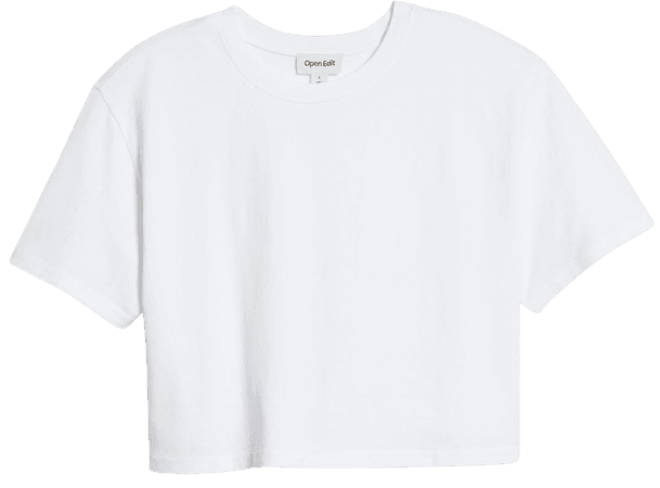Open Edit Boxy Crop T-Shirt
