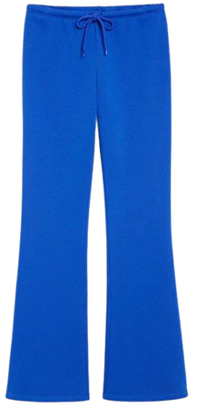 Low waist bootcut trousers - Cobalt blue - Monki WW
