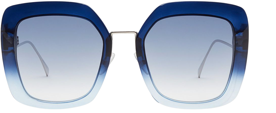 Blue and pale blue sunglasses - TROPICAL SHINE | Fendi