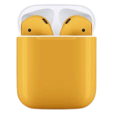 mustard yellow airpods - Google Search
